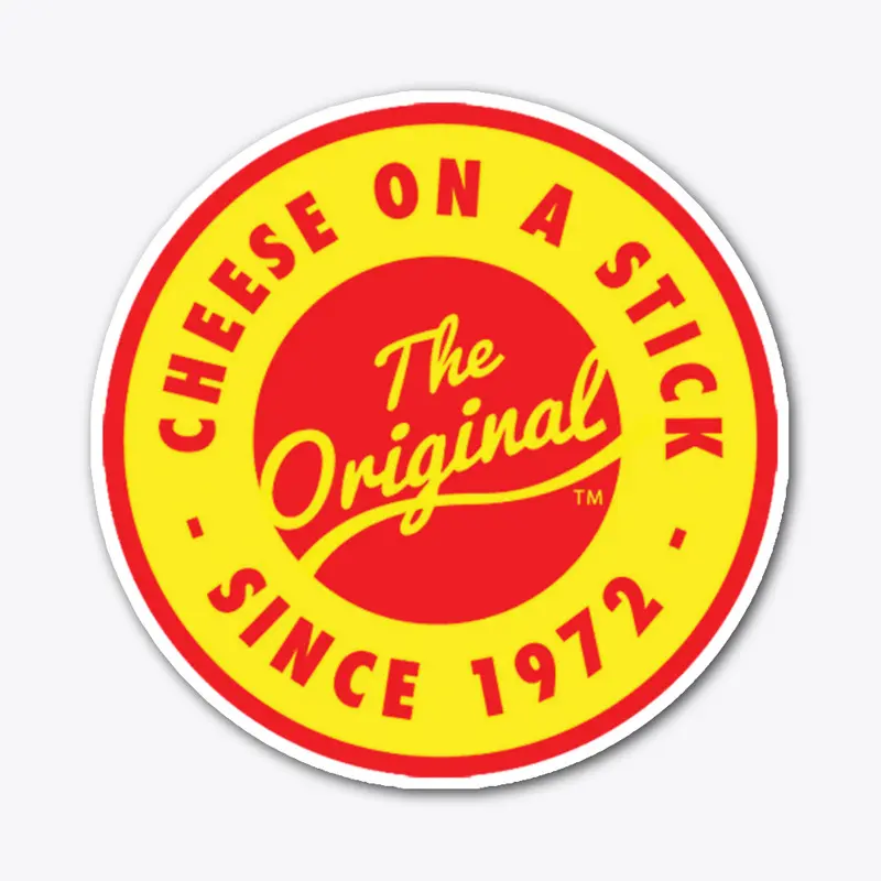 Cheese On A Stick ™ Logo Sticker